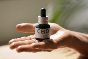 CBD flaska